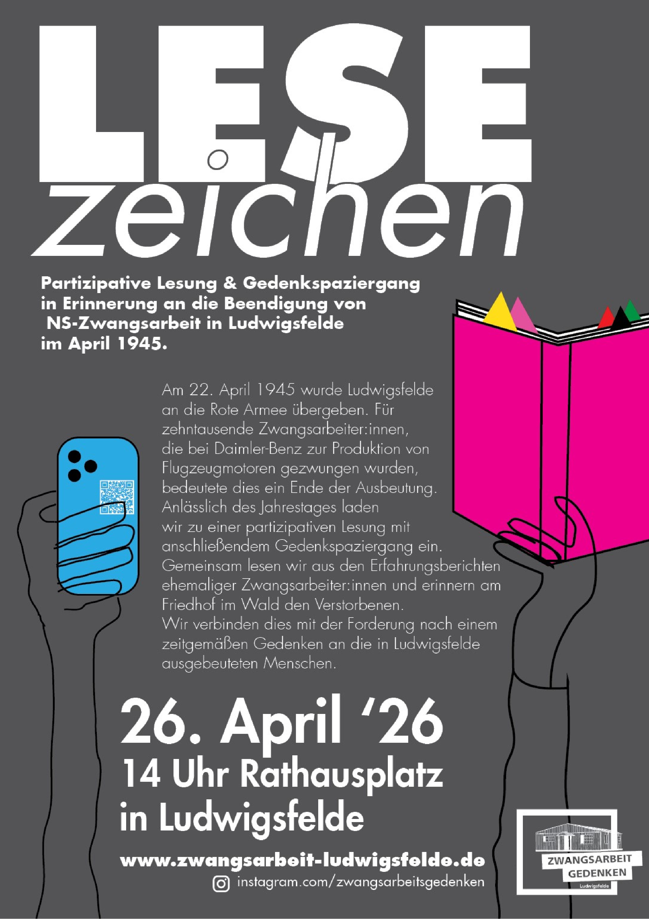 Einladung Gedenkveranstaltung Ludwigsfelde 260426